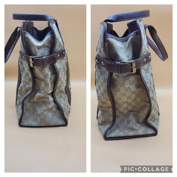 Authentic Gucci GG Monogram Large Tote - Picture 3 of 10